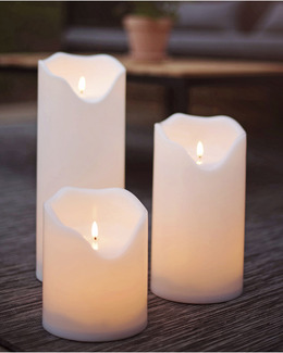 Star Trading LED Blockljus Flamme Grand