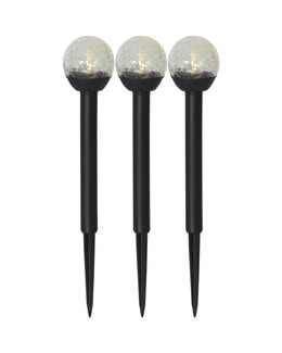 Solcellsdekoration Pollare 3-Pack