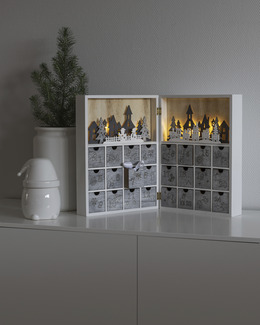 Bilde av Adventskalender Silhuett Led