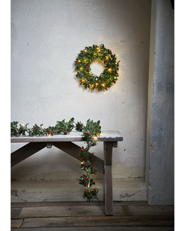 Star Trading Girland Holly LED