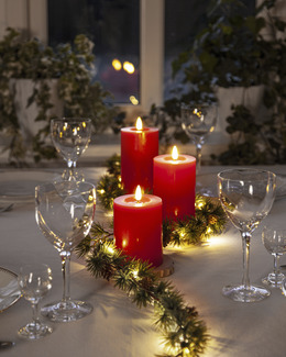 LED Blockljus Flamme Flow