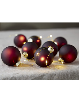 Batteridriven Jul Ljusslinga Bliss med LED