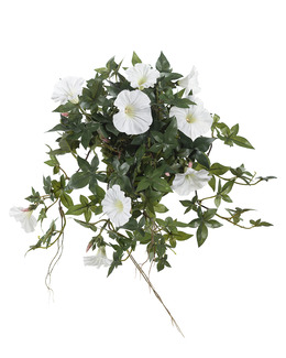 Konstväxt hängande med klockformade blommor
