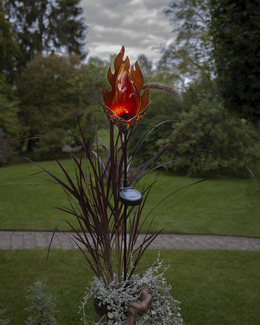 Solcellsdekoration Melilla Flame