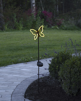 Solcellsdekoration Butterfly