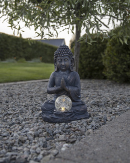 Solcellsdekoration Buddha