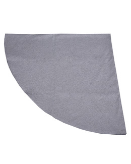 Bordsduk rund enfärgad chambray Hedvig