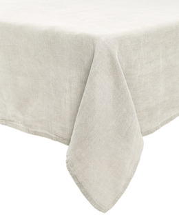 Bordsduk enfärgad 100% lin Julie 145x280cm