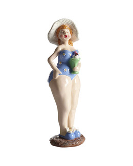 Prydnadsdam Viola 1-pack, 19 cm