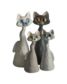 Prydnadskatt Tess 21 cm, 1-pack