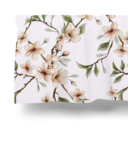 Kappmetervara med multiband och tryckt blommotiv