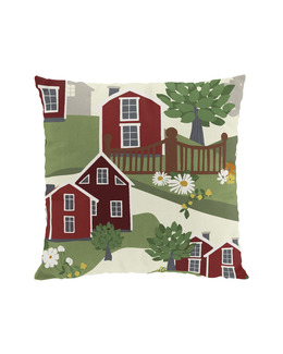Kuddfodral med tryckt motiv Katthult 1-pack
