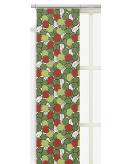 Panellängder med tryckt motiv Päppel 2-pack