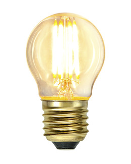 Ljuskälla LED lampa E27 G45 Soft Glow varmvit Dimmer Compatible