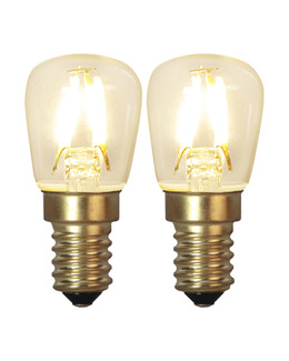 2-p Ljuskälla LED lampa E14 Soft Glow varmvit