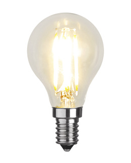 Ljuskälla LED-lampa E14 P45 Clear
