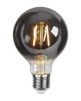 Ljuskälla LED-lampa E27 G80 Plain Smoke