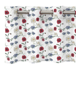 Öljettkappa med tryckt blomstermotiv Jenny