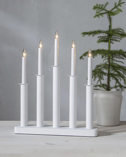 Adventsljusstake Plate av trä