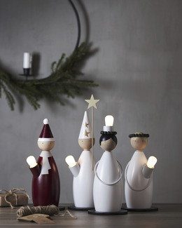 Adventsljusstake Nisse Classic