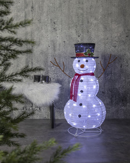 Utomhusdekoration Tecidy snögubbe