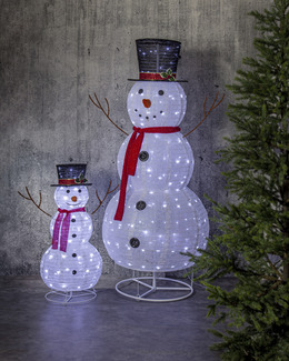 Utomhusdekoration Tecidy snögubbe