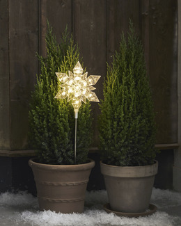 Juldekoration Flocke snöflinga