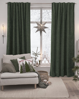 Multibandslängd enfärgad Chenille 2-pack