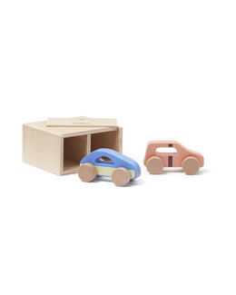 Bilar 2-pack Aiden trä