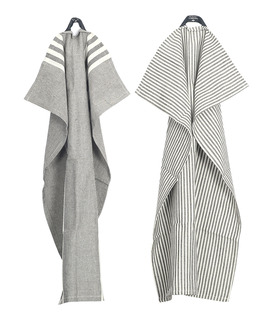 Kökshandduk Ronja&Robin randig återvunnen 2-pack