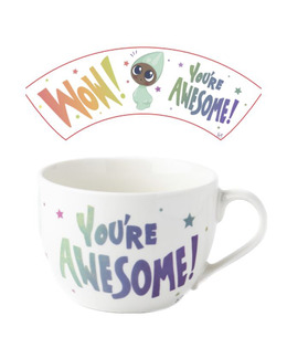 Porslinsmugg You're Awesome 1-pack