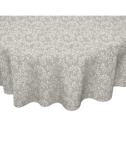 Vaxduk rund Small leaf ø 140 cm