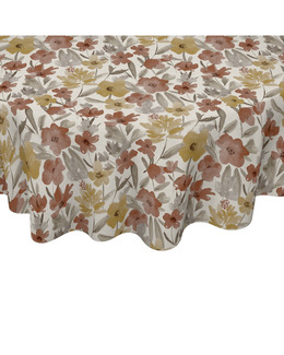 Vaxduk Flower rund ø 140cm