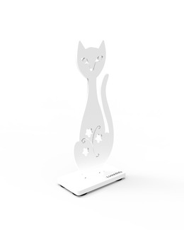 Svensktillverkad dekoration Katt av metall