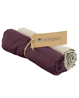 Muslinwrap/filt 70x70cm 2-pack