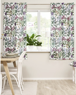Kanallängd blommig Örtagård 2-pack