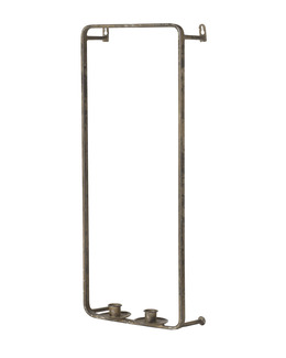 Väggljusstake av metall