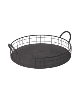 Metallbricka med handtag Holmby