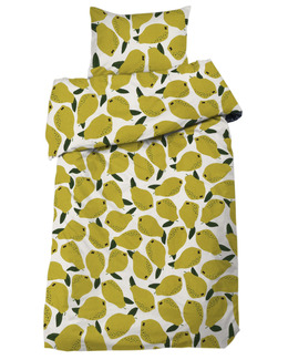 Påslakan Citron 2-d