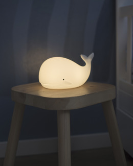 Nattlampa LED Whale