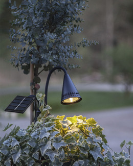 Solcell spotlight LED