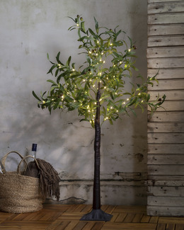 Dekorationsträd Oliv LED