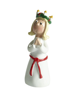 Dekoration handmålad Lucia Louise 6 cm