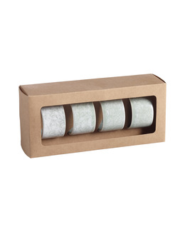 Servettring keramik Shelly 4-pack