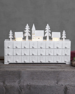 Bordsdeko/kalender Juletider