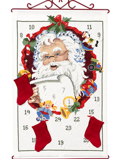 Broderikit Tomtekalender