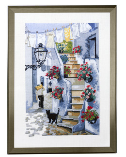 Broderikit Tavla Spanska gatan