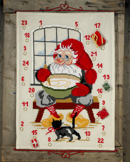 Broderikit Kalender Tomtegröten