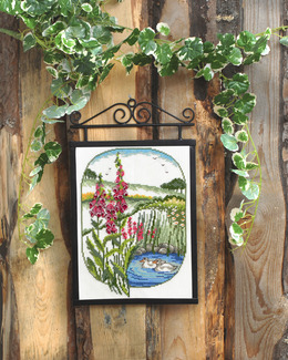 Broderikit Broderi Lantlig idyll