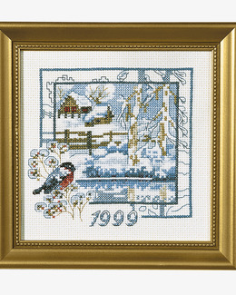 Broderikit 1999,aida-årstavla
